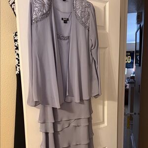SLNY Silver Layered Dress